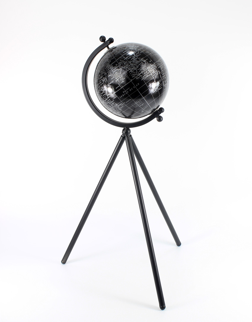 Retro style iron world earth globe -HLD-4531