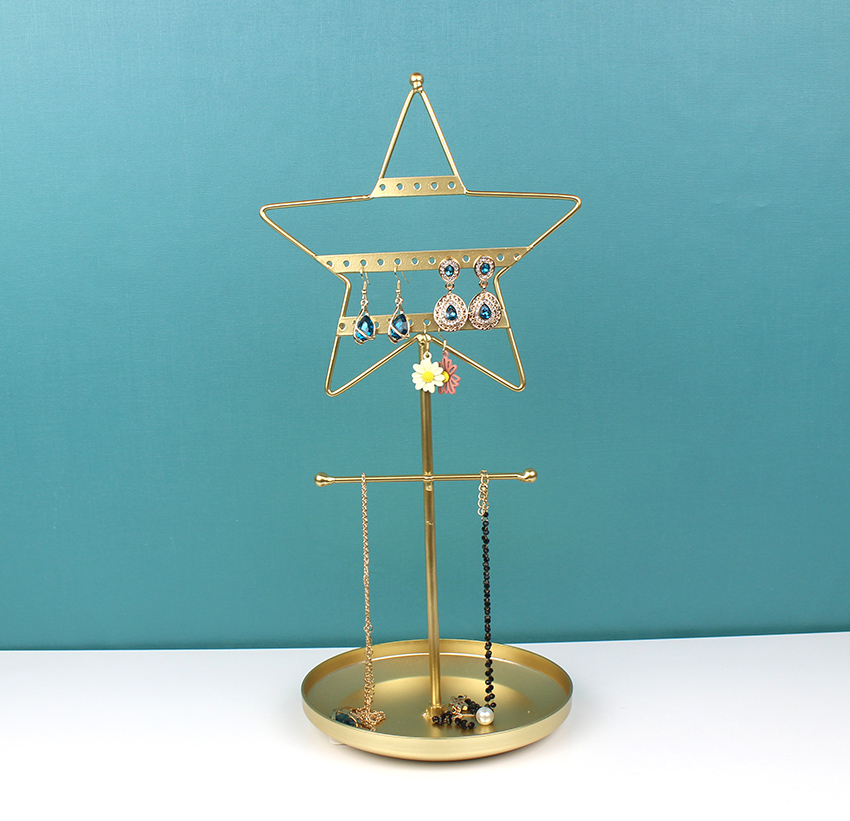 Gold Jewelry rack MX-002