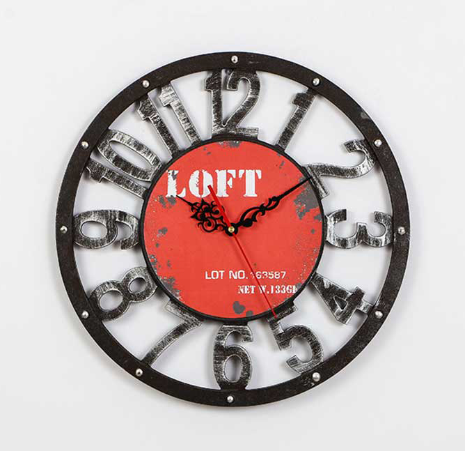 Wooden wall clock KD-414