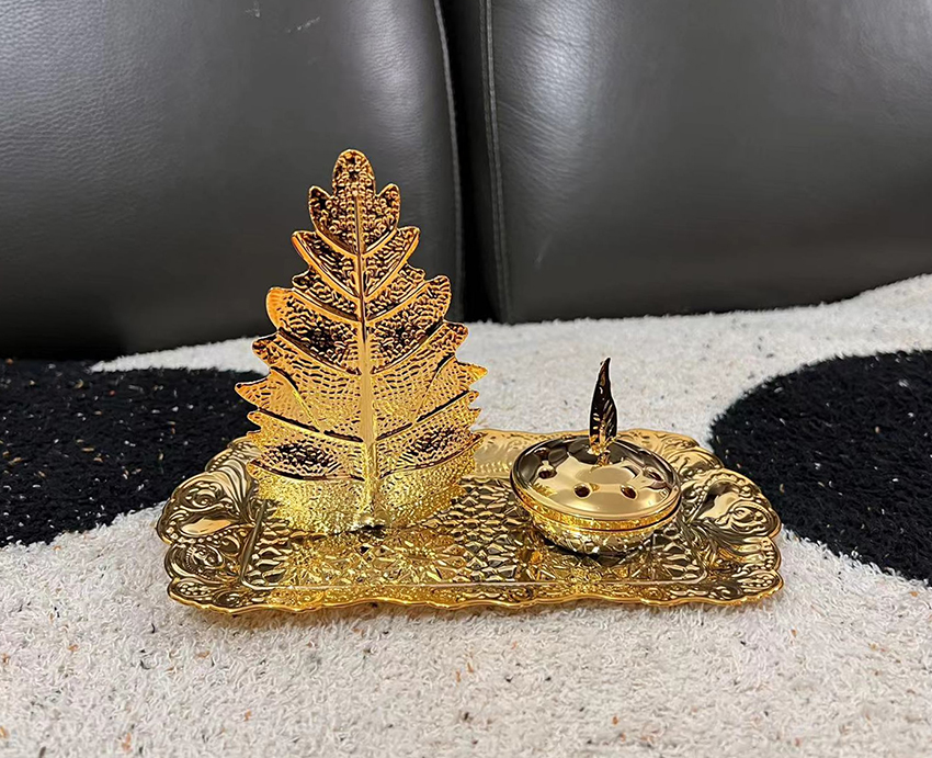 Iron plated incense burner KD-1440