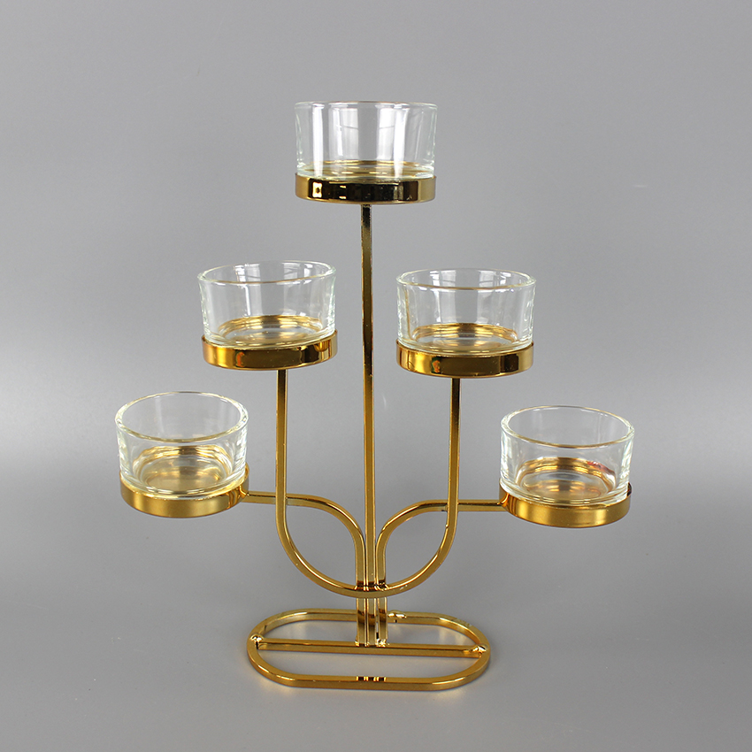 Iron candle holder KD-2363