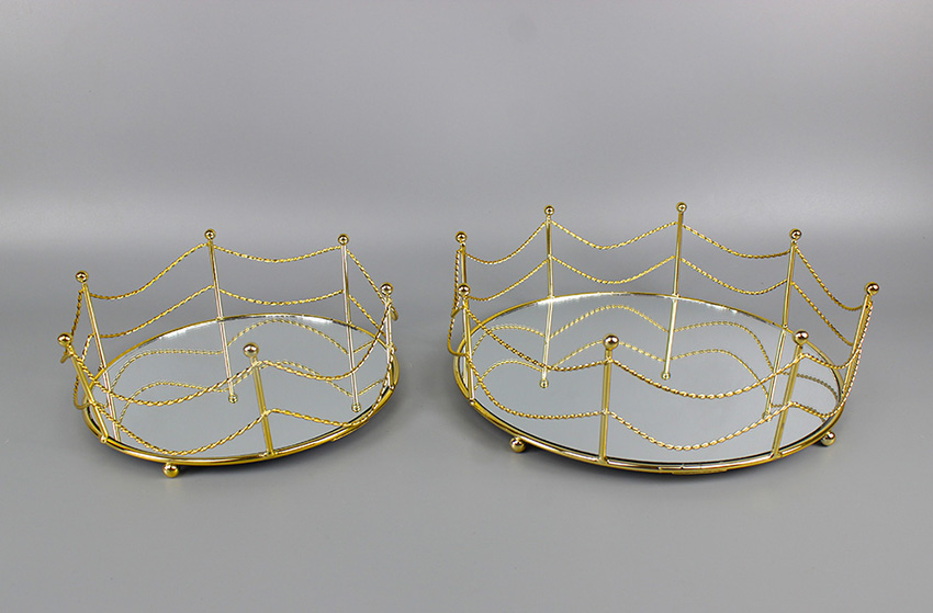 Iron food tray KD-2542