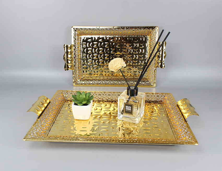Iron food tray KD-2704
